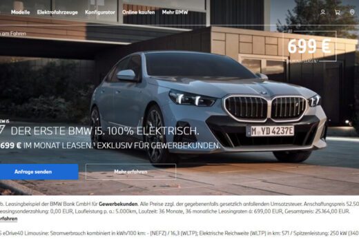 BMW Elektroauto in der Zukunft