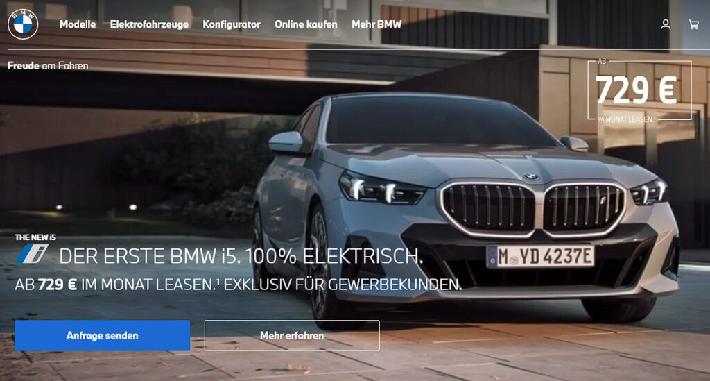 Der erste BMW i5. 100% elektrisch.