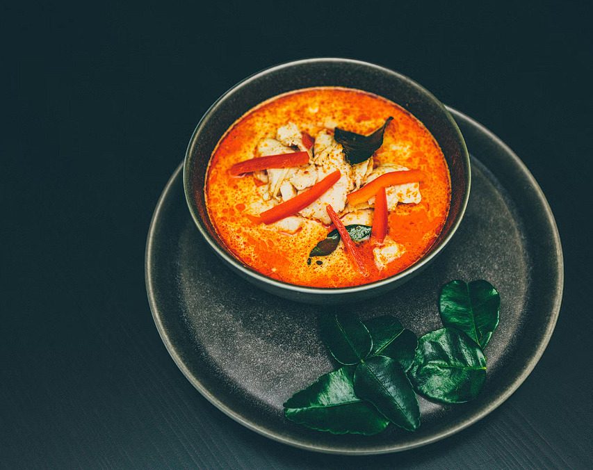 Rote-Linsen-Curry mit Basmatireis
